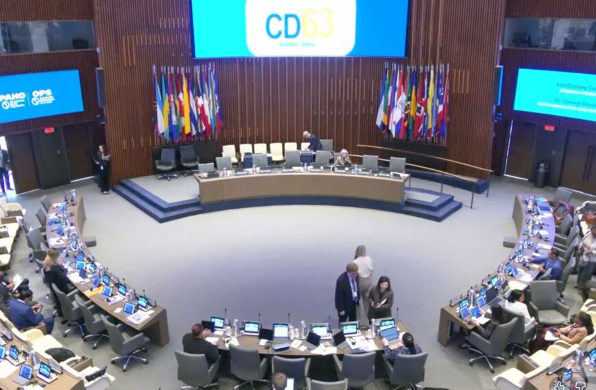CLAS llevó prioridades de la sociedad civil al Consejo Directivo de la OPS